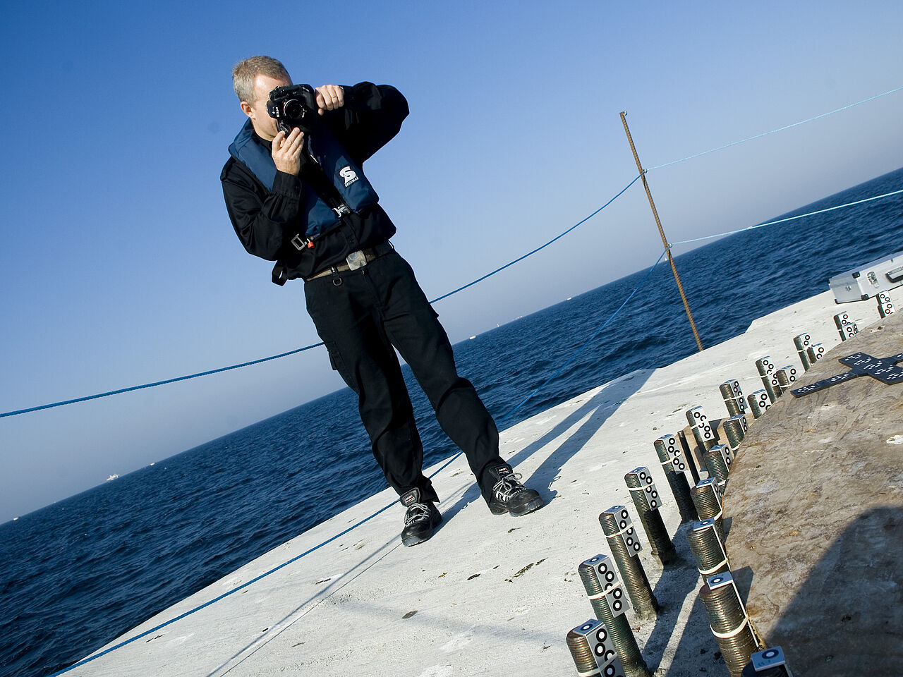 Case: 3D koordinatmåling at vindmølleplatforme