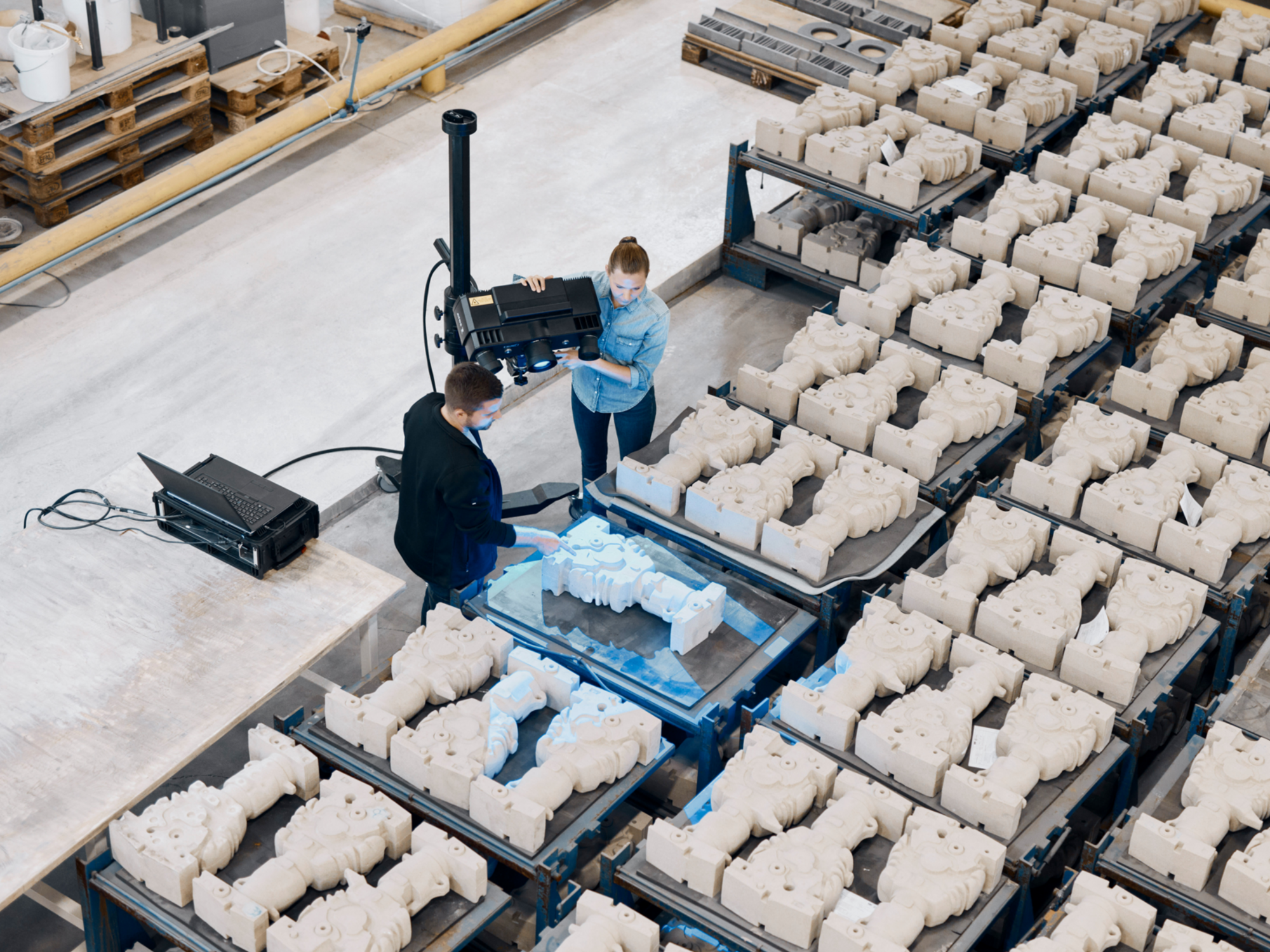 ZEISS ATOS 5, 3D scanning