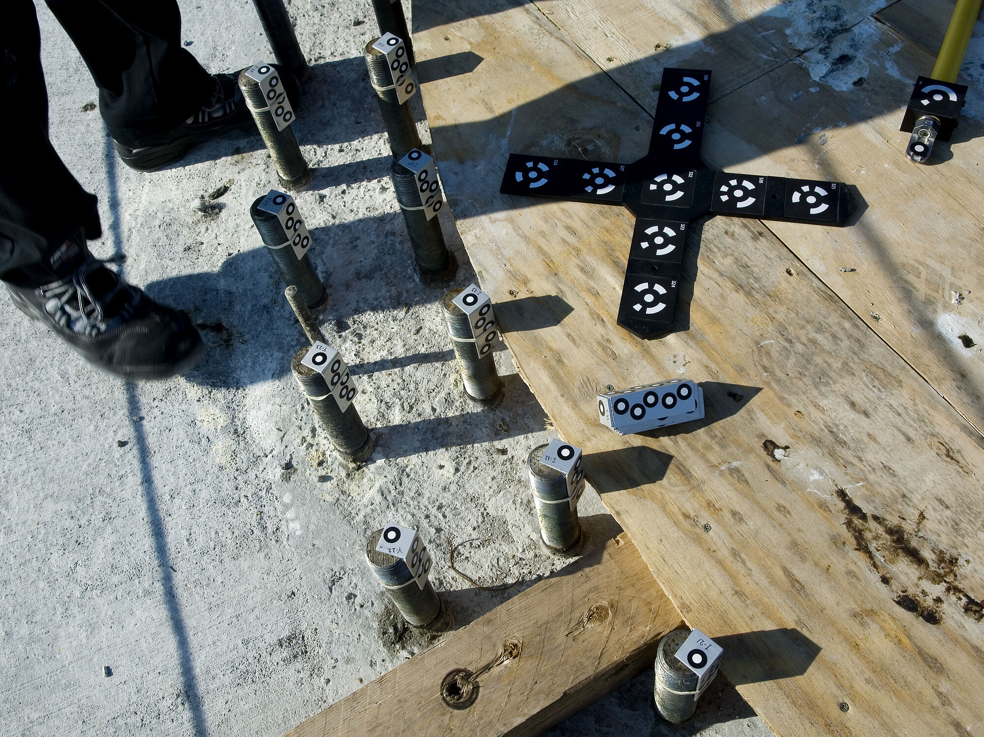 3D opmåling af vindmølleplatform