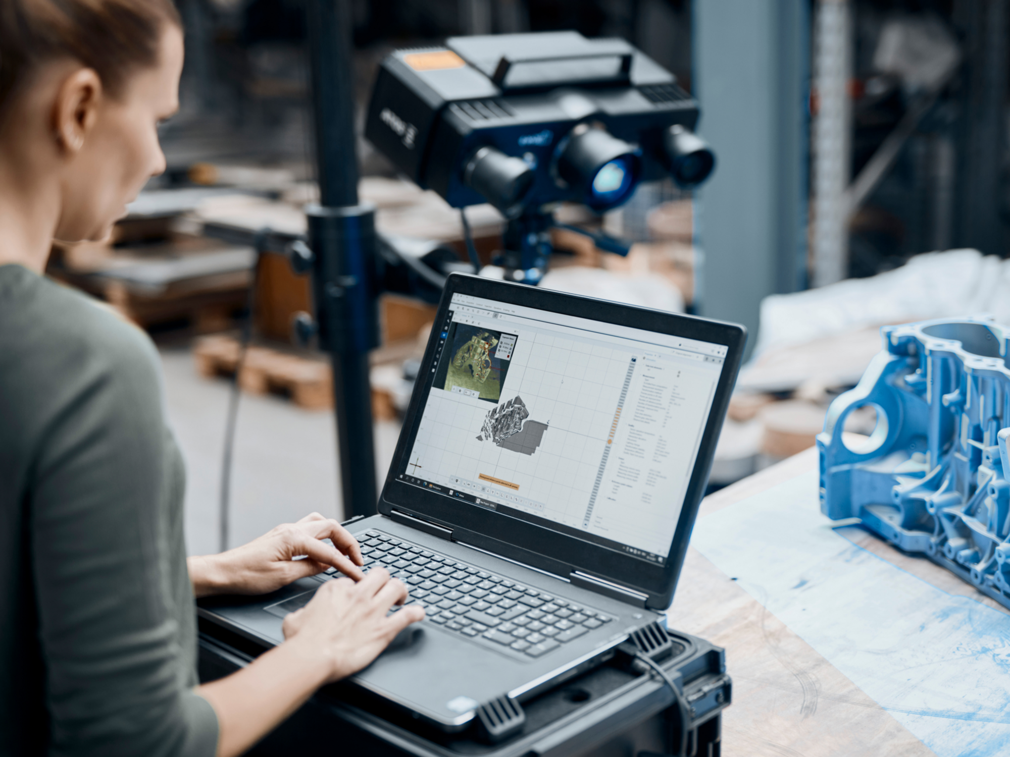 3D scanning med ZEISS ATOS 5