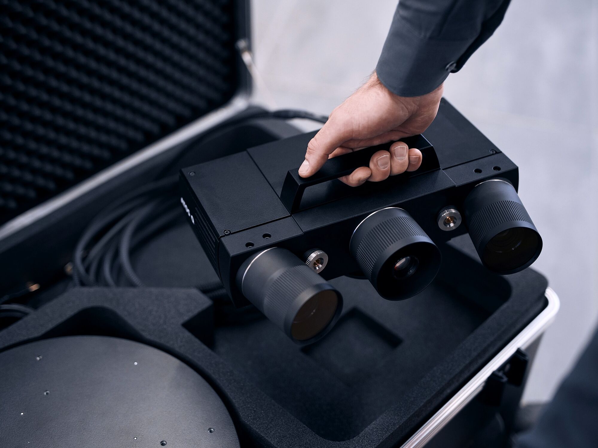 ATOS Q en mobil 3D scanner