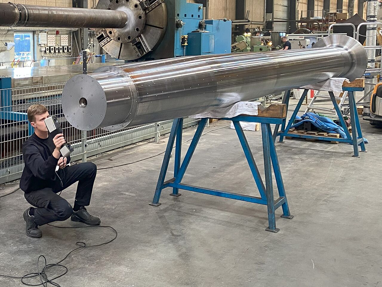 MarineShaft har investeret i den håndholdte 3D laserscanner T-SCAN hawk 2