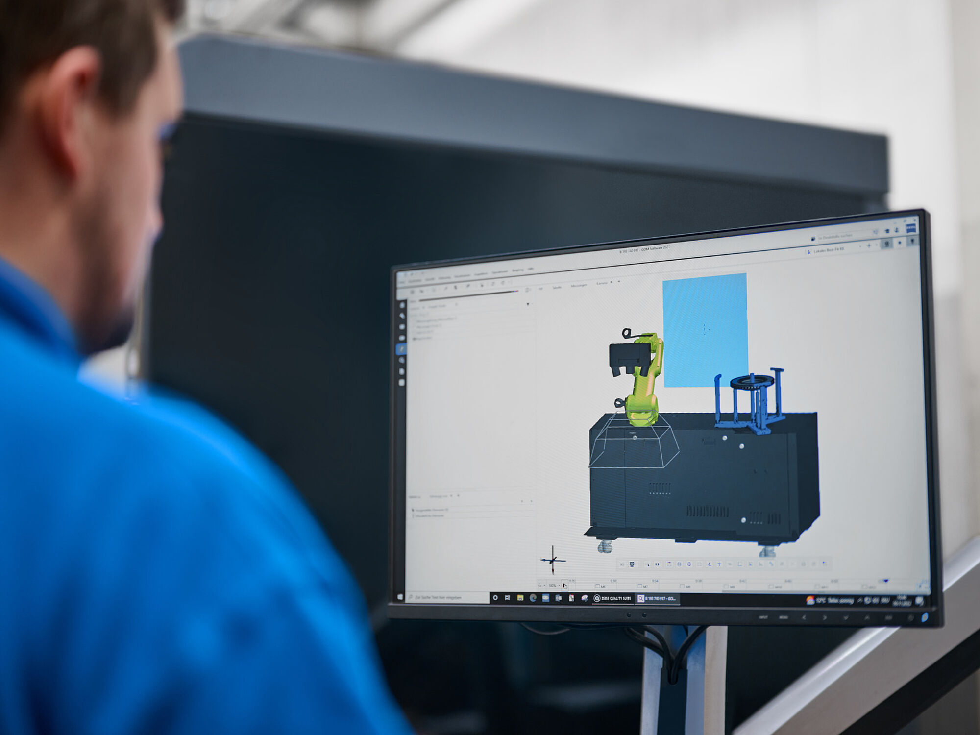 ATOS ScanBox 4105, automatiseret 3D scanner