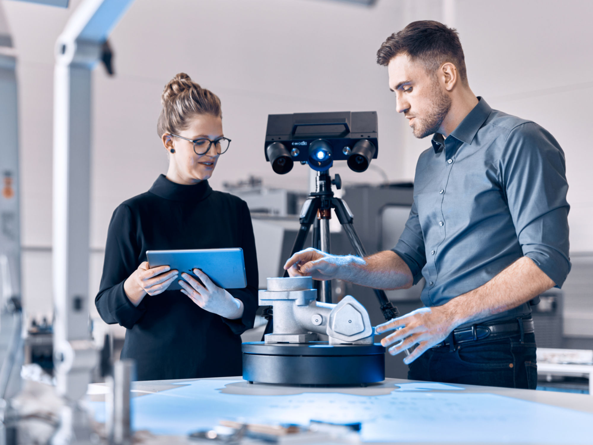 3D scanning med ATOS Q