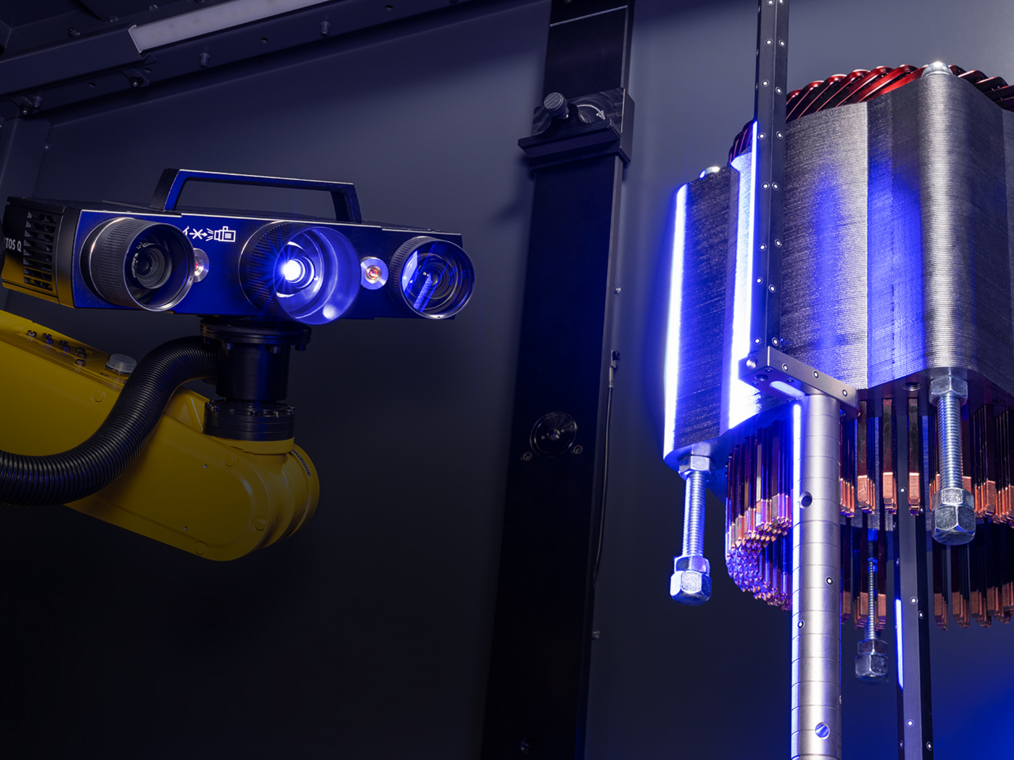 ATOS Q, 3D scanning af elmotorer