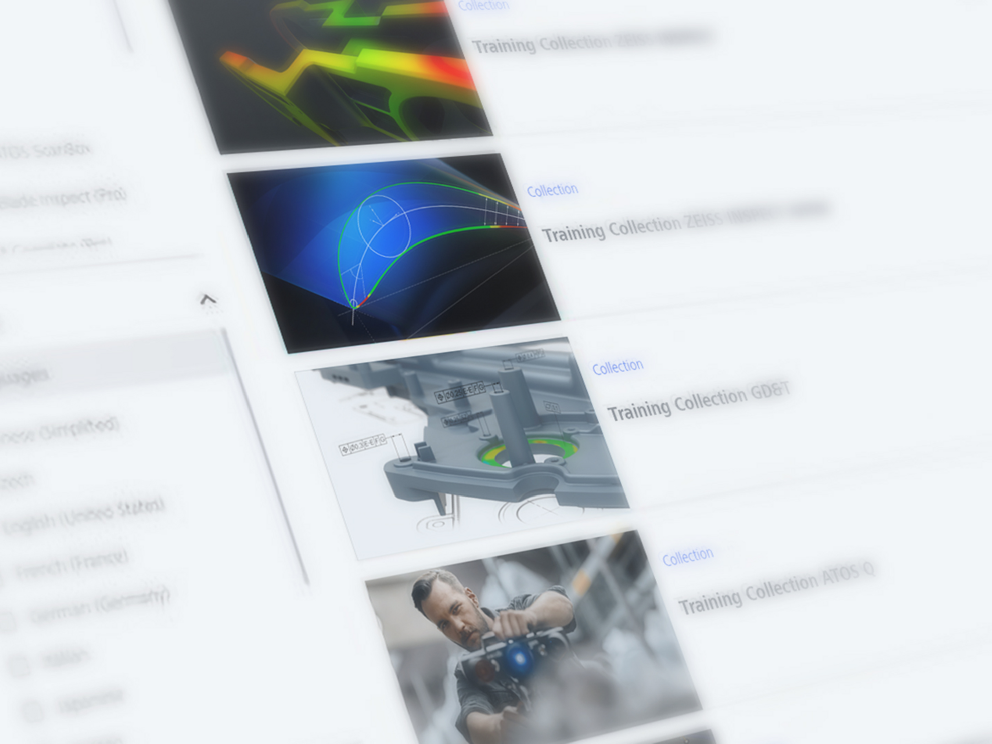 ZEISS e-learning, ZEISS Quality Training Center