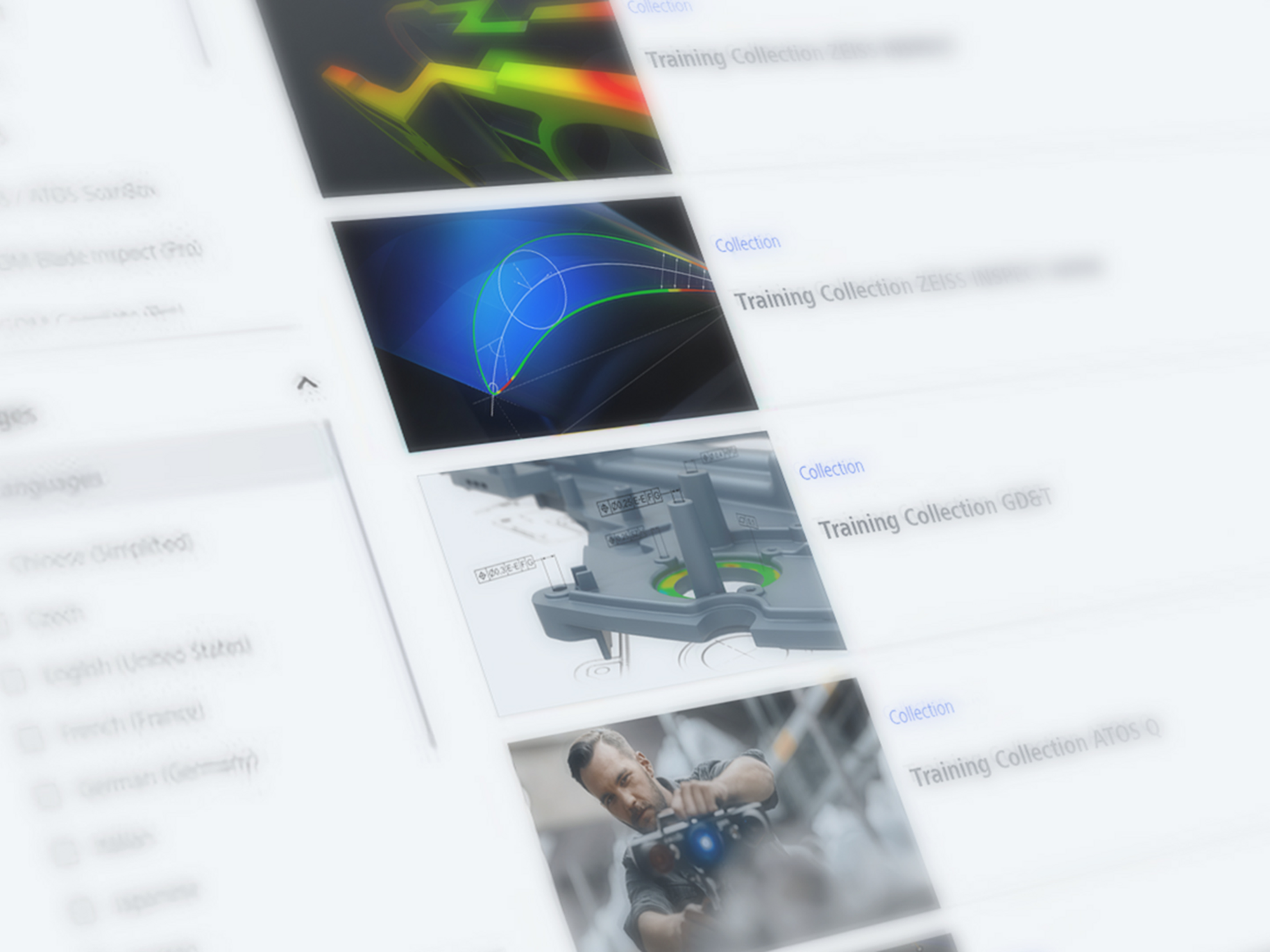 ZEISS E-learning, ZEISS Quality Training Center