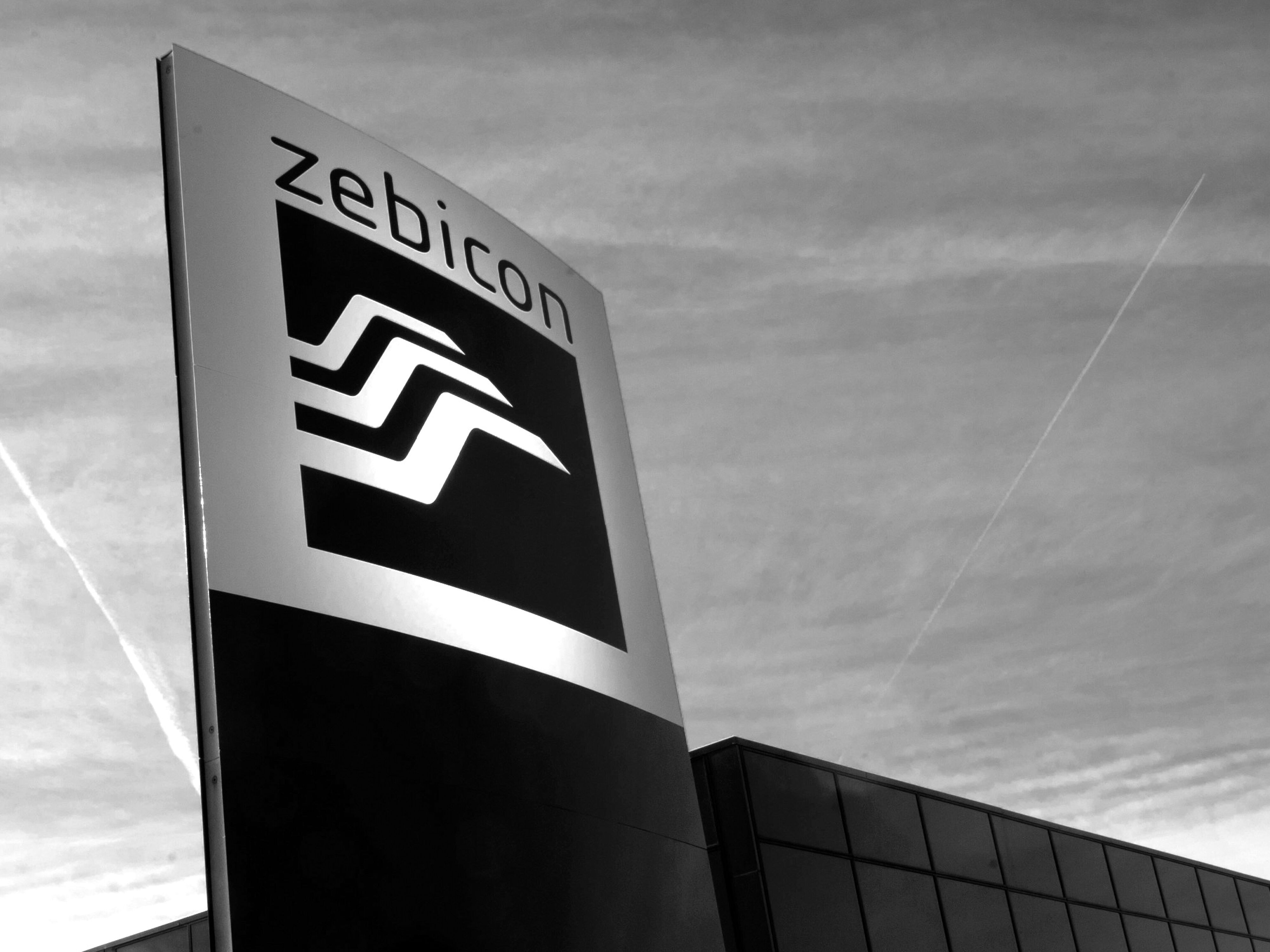 Sort hvis kontaktboks Zebicon Support