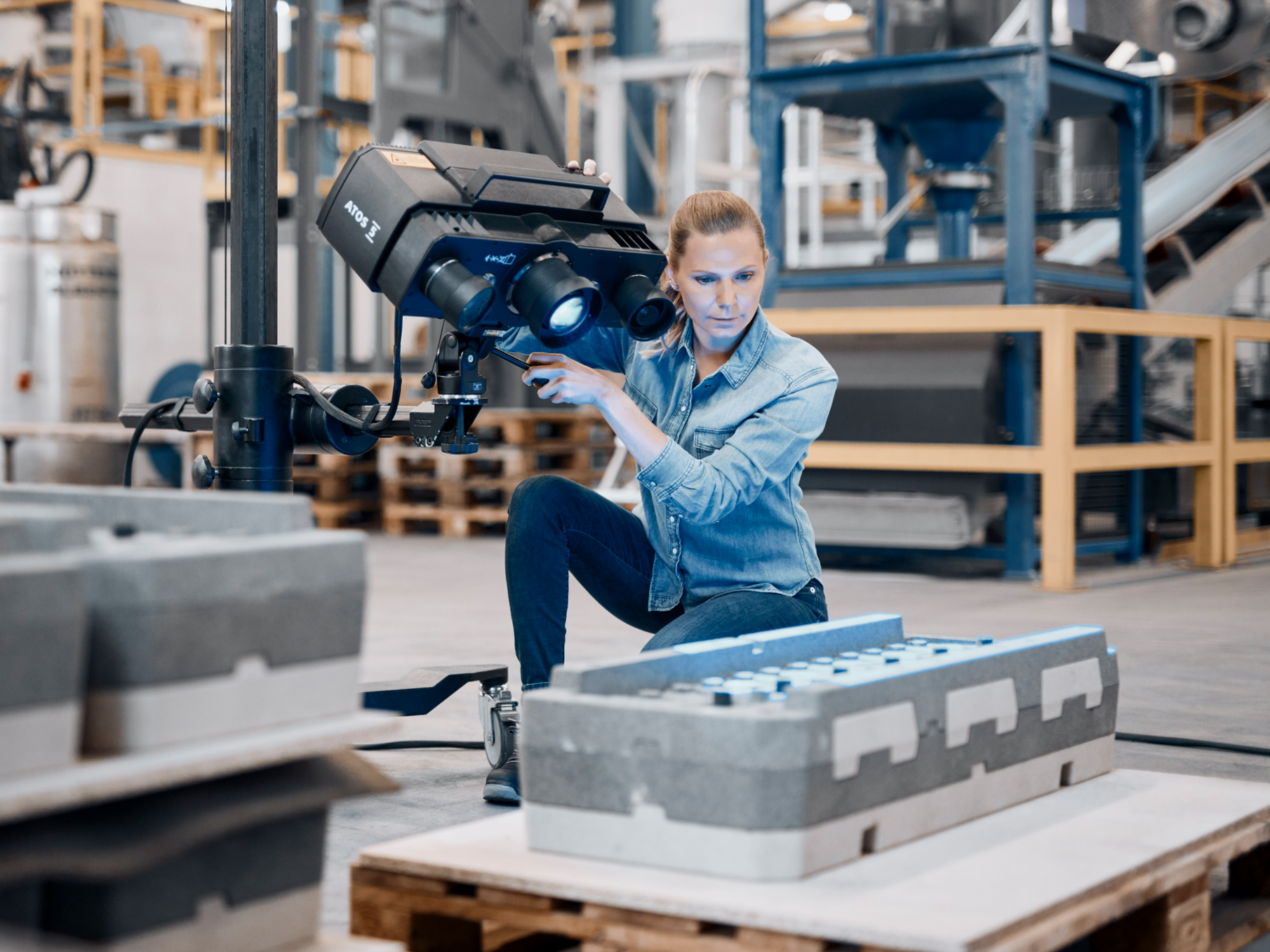 3D scanning med ZEISS ATOS 5