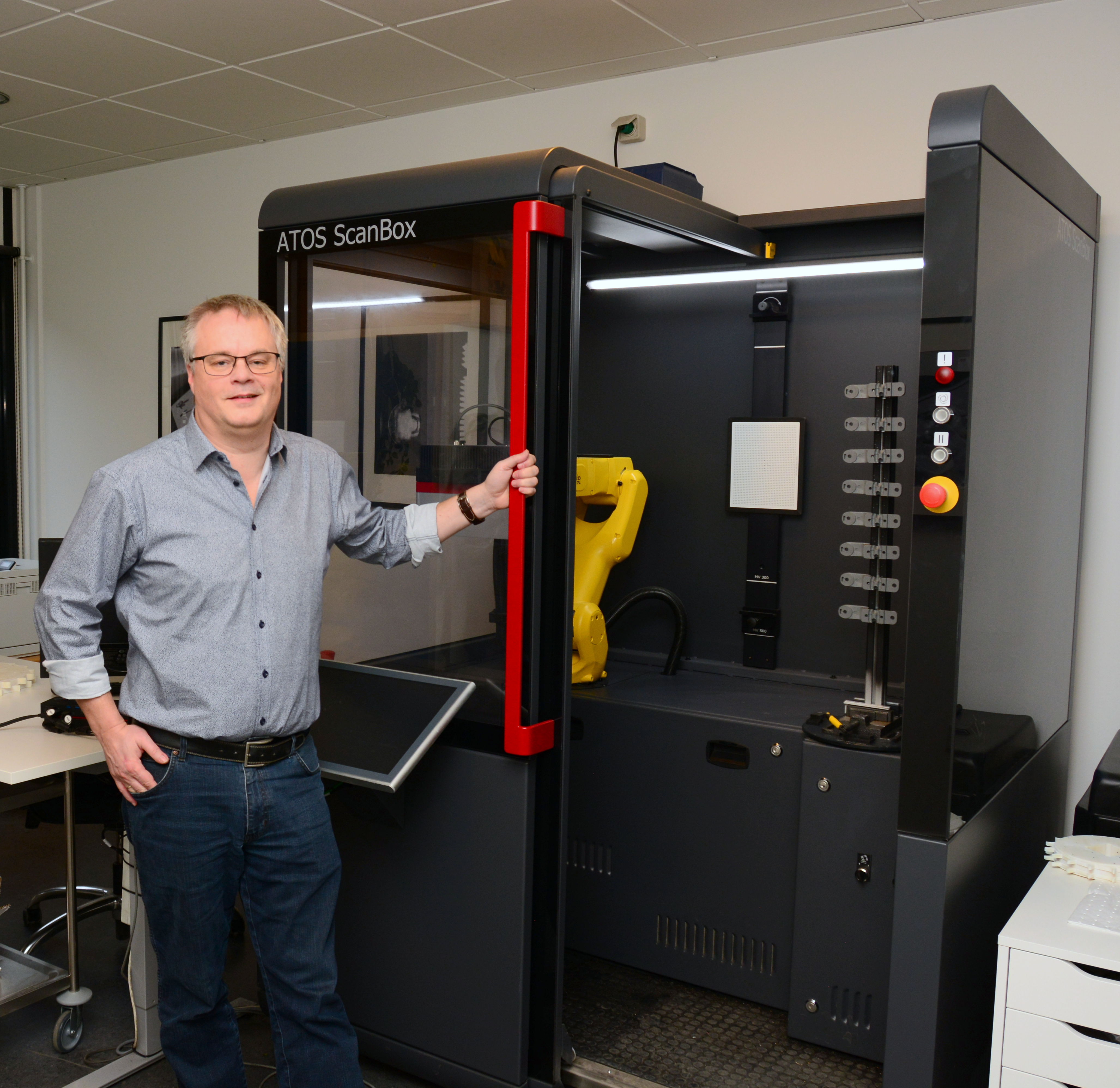 Ammeraal Beltech Modular har investeret i den fuldautomatisk ATOS ScanBox 4105